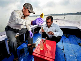 Pharmaceutical waste contaminates India's main rivers