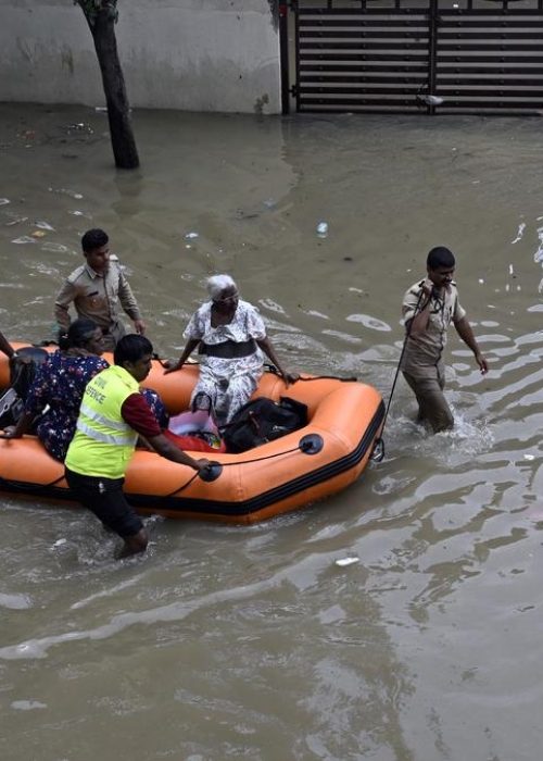navigating flood