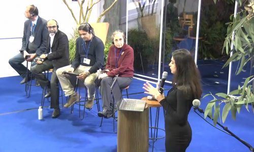 NbS for livelihoods, nutrition, ecosystem services & employment_ Nature Zone, COP26 Glasgow 11-40 screenshot